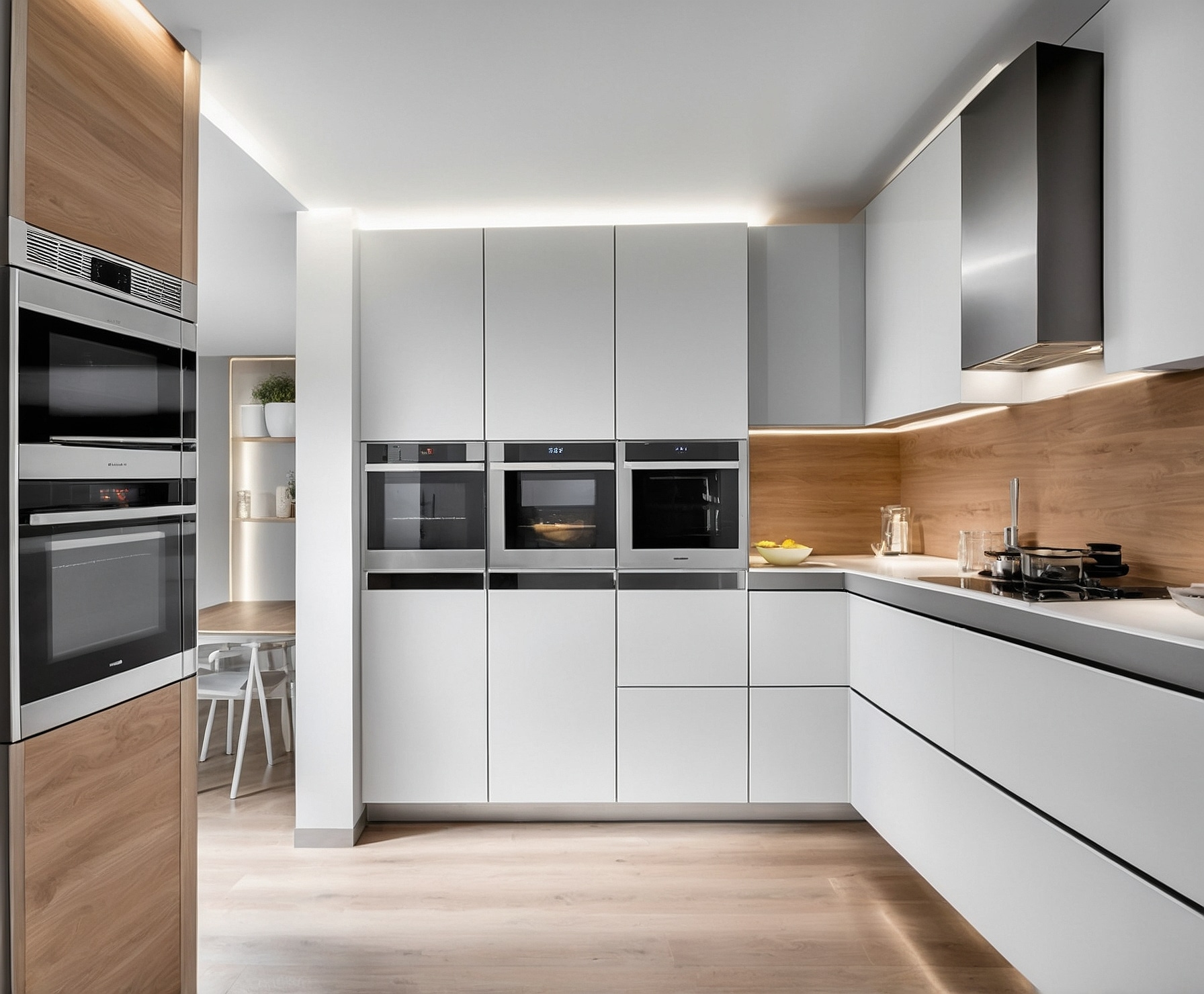 Renovación de cocina sofisticada en Alcobendas.